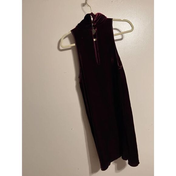 Aritzia Wilfred with Silk Burgundy Poncet Dress NWT Sz. XS - Picture 8 of 9